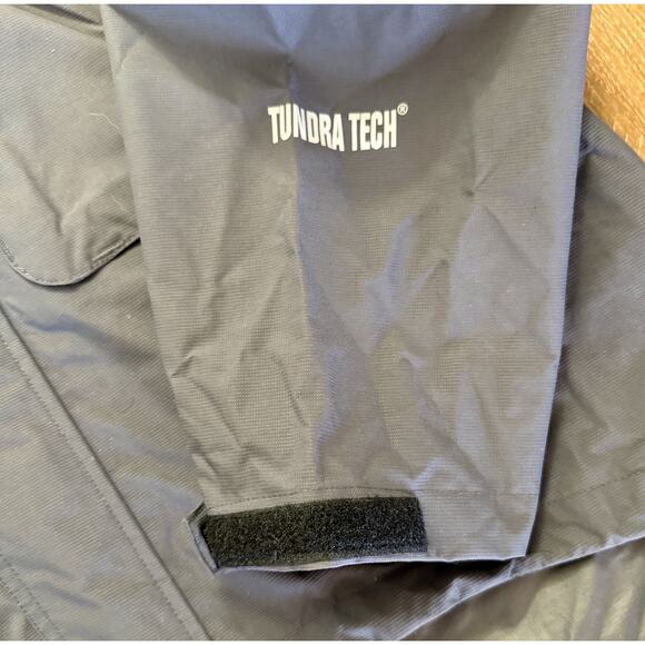 DRIFT CREEK #7000 Gray Tundra Tech Cargo Mens Rain Gear Jacket Wet‎ Wear EUC - Picture 10 of 13